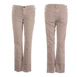 Pilcro Anthropologie Stet Neutral Brown Mid Rise Ankle Jeans Size 26